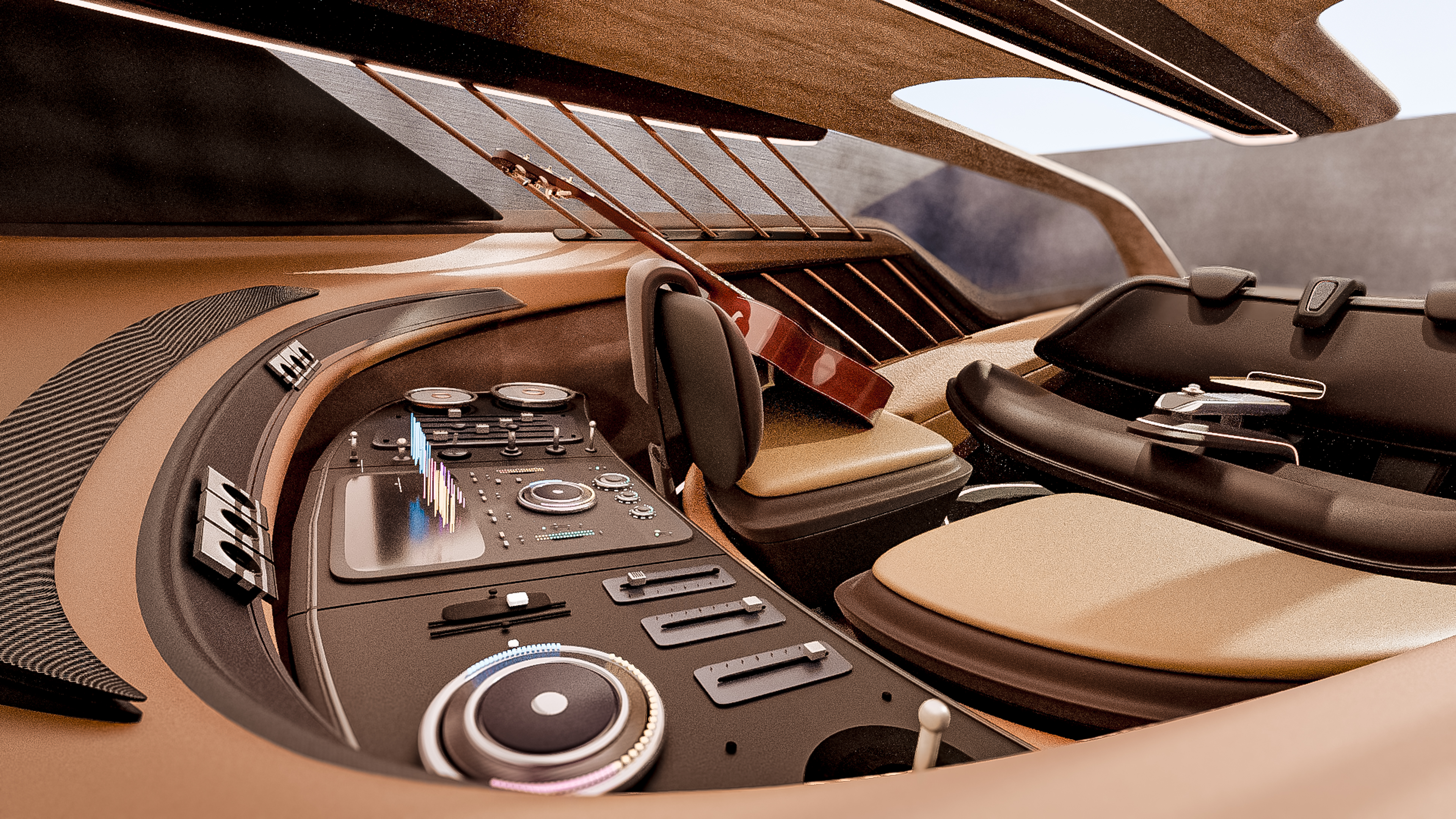 Octave guitar dock